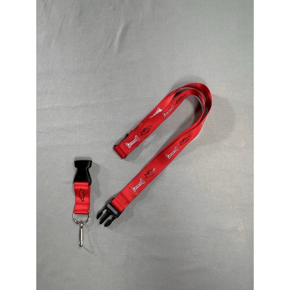 Arkansas Razorbacks Breakaway Keychain Lanyard Repeating Razorbacks Logo College